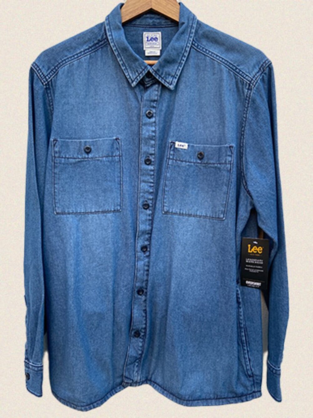 NWT, Mens Lee Workwear Shirt